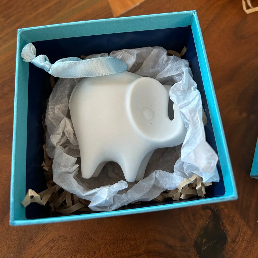 Jonathan Adler Elephant Ornament (NOS) retired design